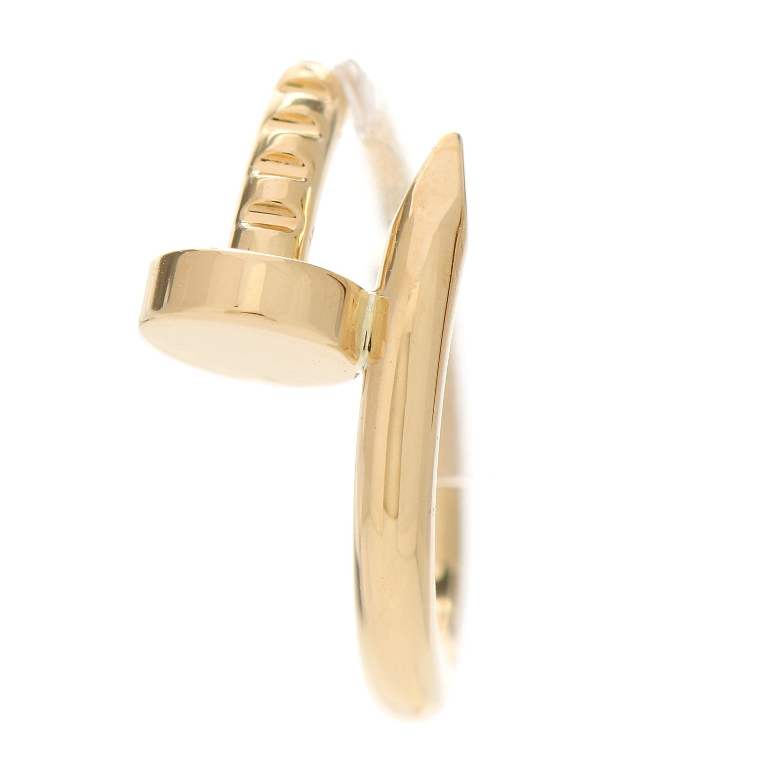 Cartier 18K Yellow Gold Juste Un Clou Single Hoop Earring 1 of 4
