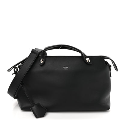 Fendi Vitello Dolce Medium By The Way Boston Bag Black 1 of 15