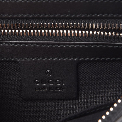 Gucci Soft GG Supreme Monogram Web Belt Bag Black Grey 7 of 8