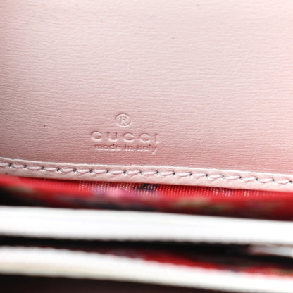 Gucci Calfskin Web Trapuntata GG Zip Around Wallet Off White 6 of 8