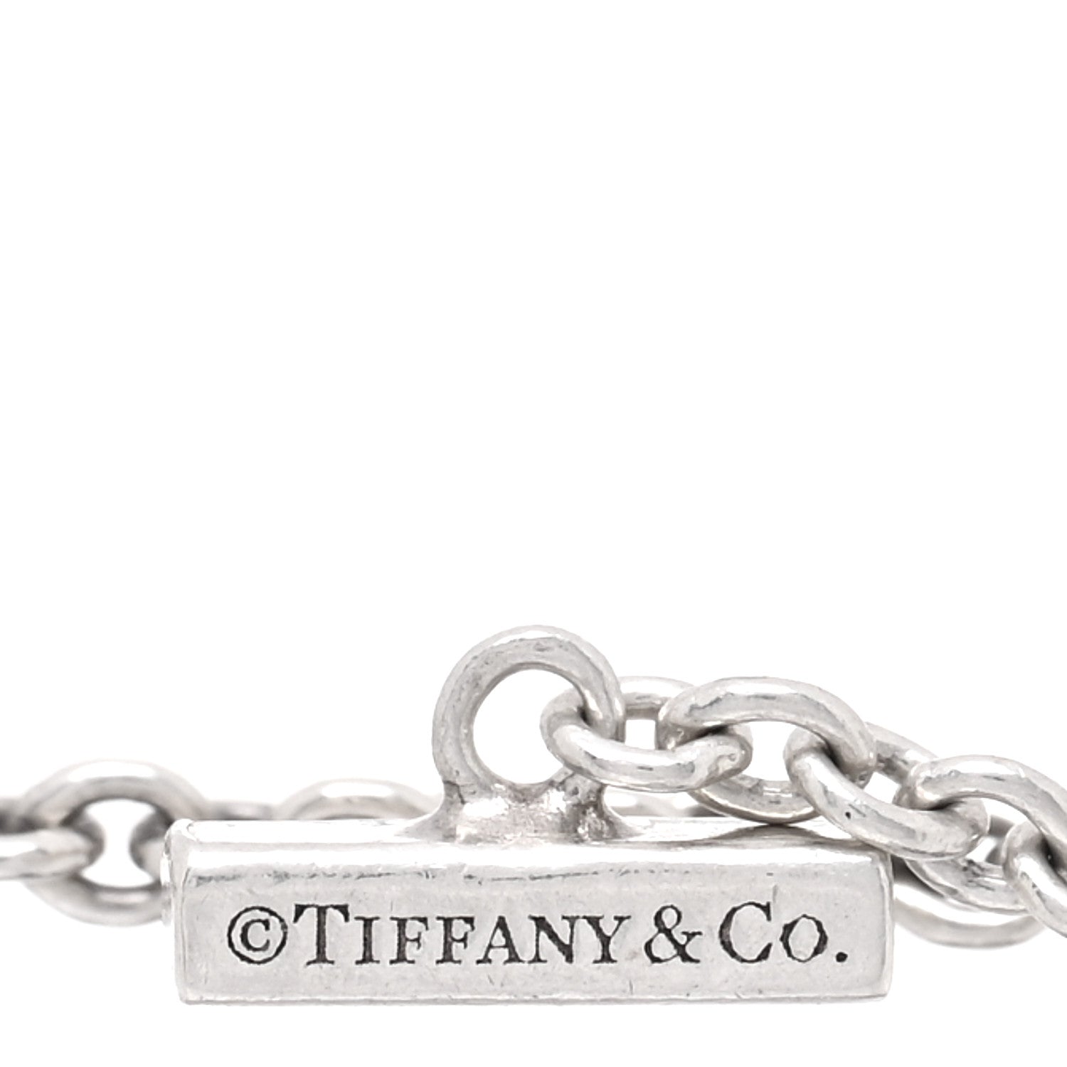 Tiffany Sterling Silver T Smile Bracelet 3 of 3