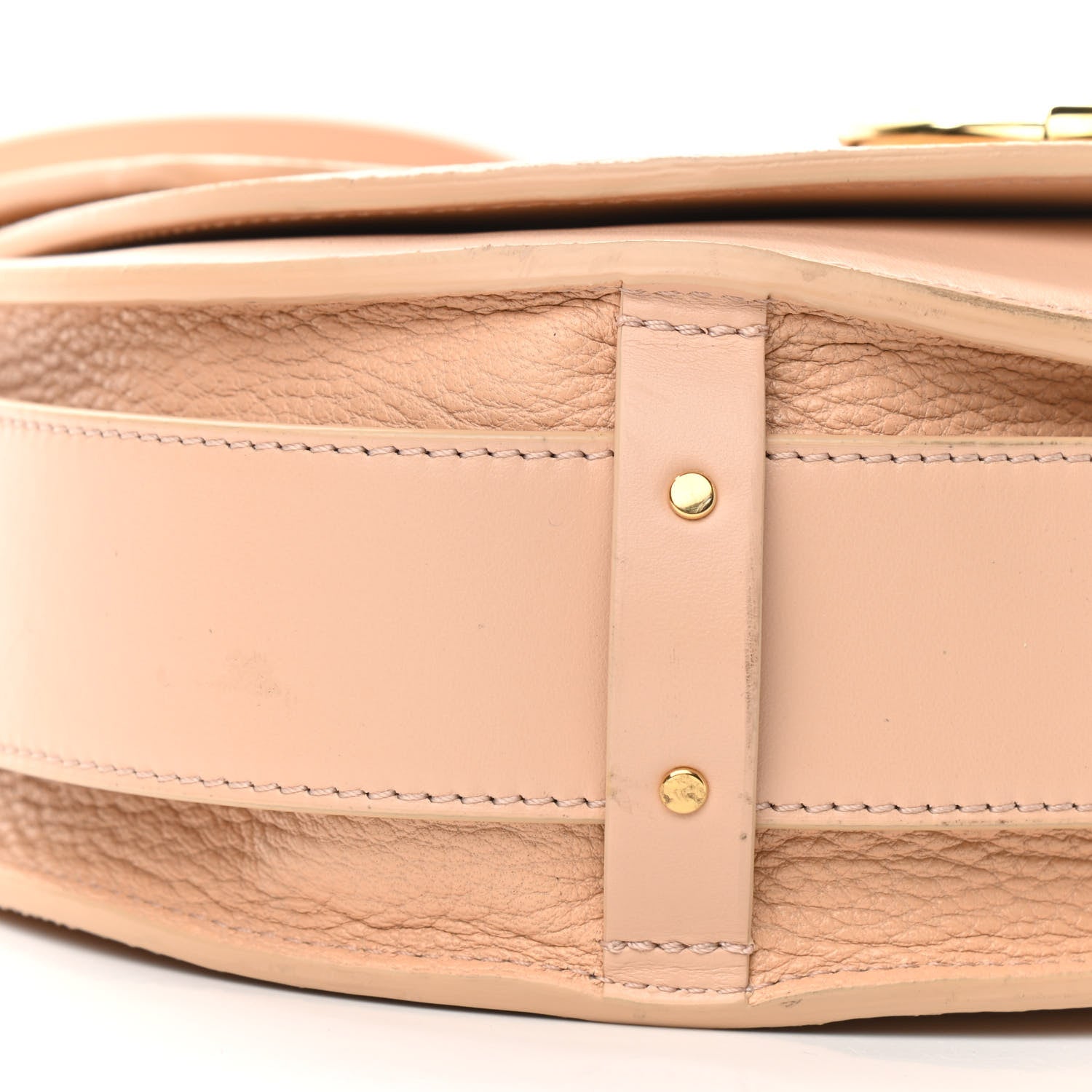 Chloe Grained Calfskin Large Tess Bag Delicate Pink 7 of 9