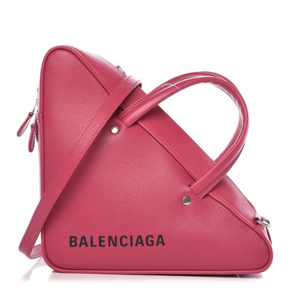 Balenciaga Calfskin S Triangle Duffle Pink 1 of 8