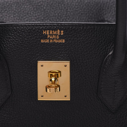 Hermes Togo Birkin 35 Black 12 of 36