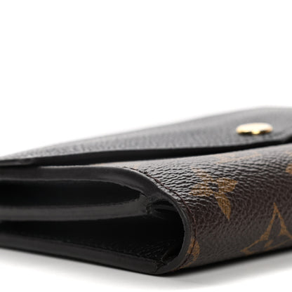 Louis Vuitton Monogram Pallas Compact Wallet Black 10 of 13