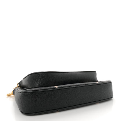 Louis Vuitton Empreinte Monogram Giant Multi Pochette Accessories Black Beige 4 of 9