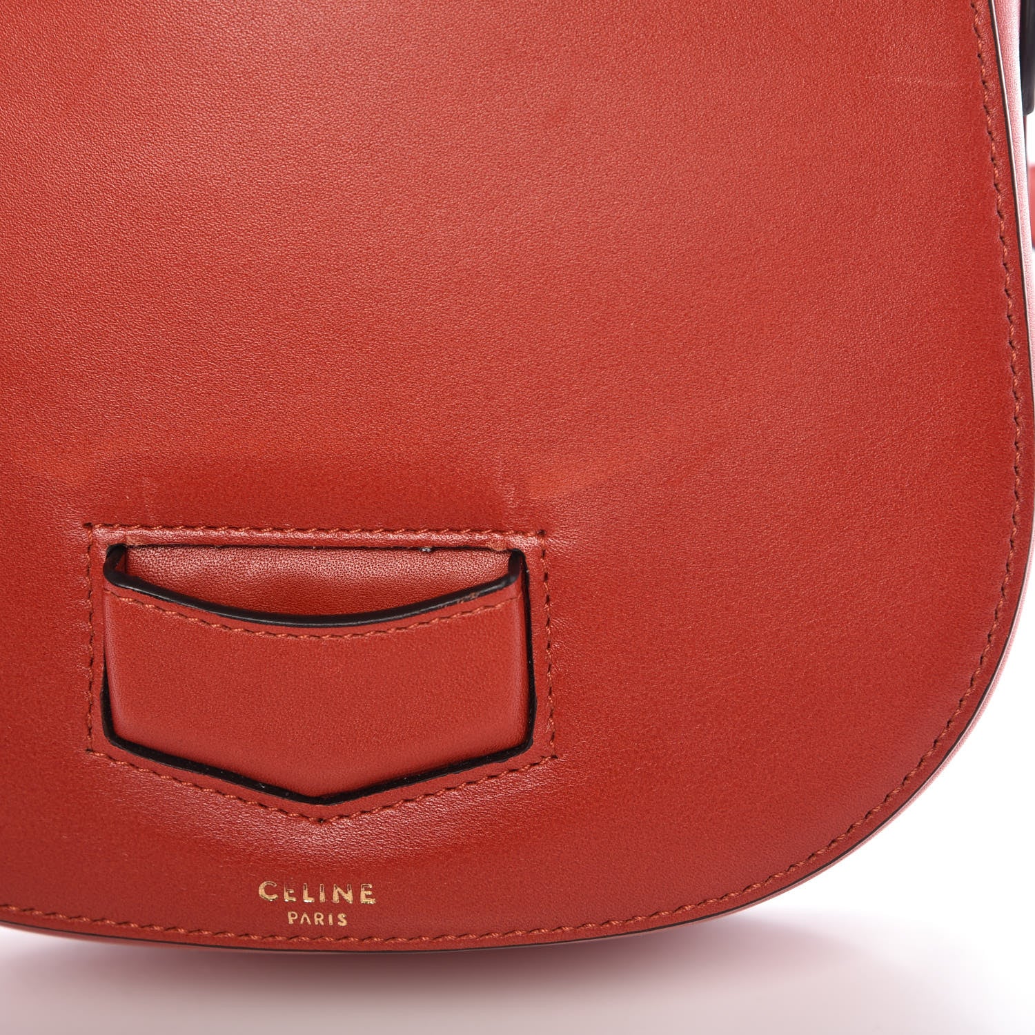 Celine Supersoft Calfskin Small Trotteur Ruby 8 of 9