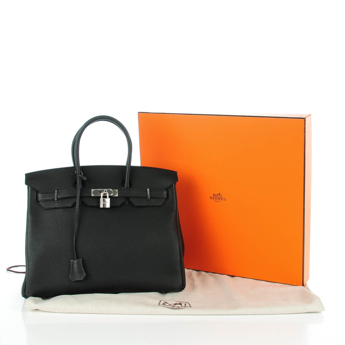 Togo Birkin 35 Black