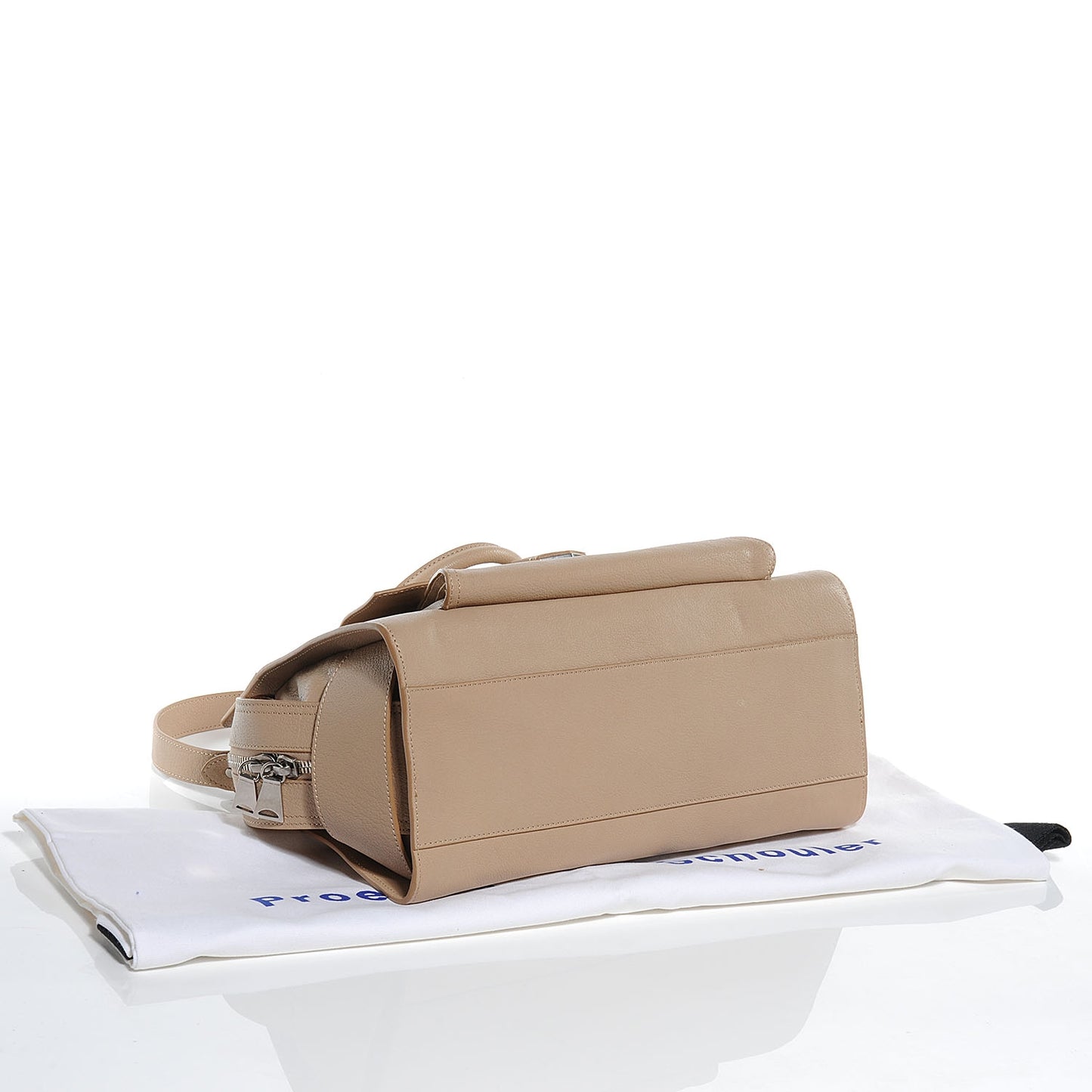Leather PS13 Small Satchel Beige