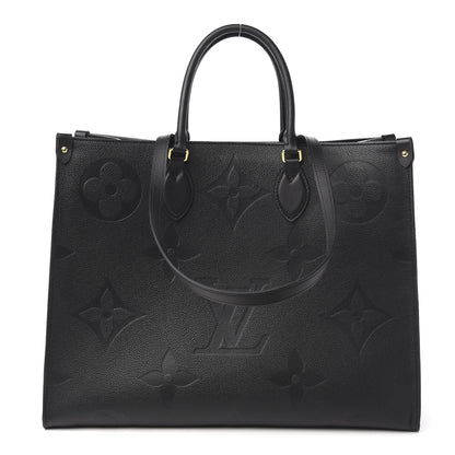 Louis Vuitton Empreinte Monogram Giant Onthego GM Black 1 of 9