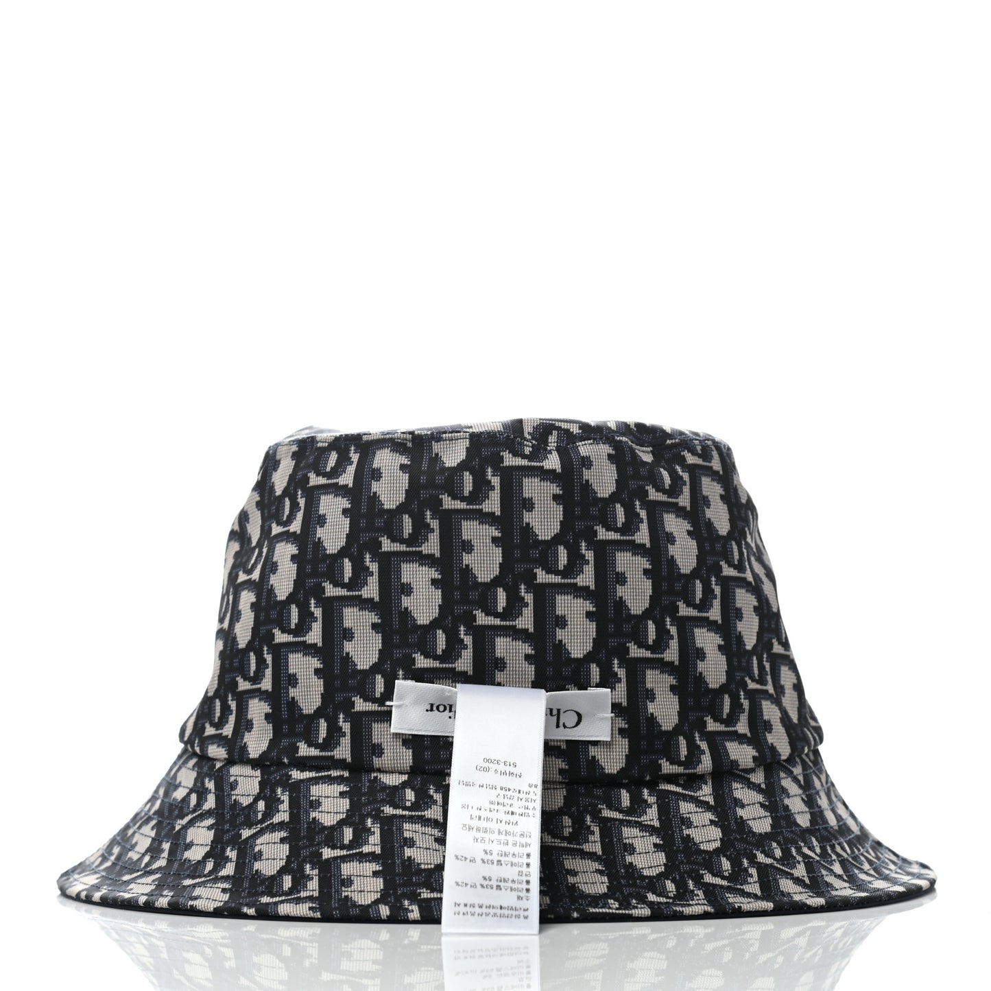 Oblique Reversible Teddy-D Brim Bucket Hat 57 Blue