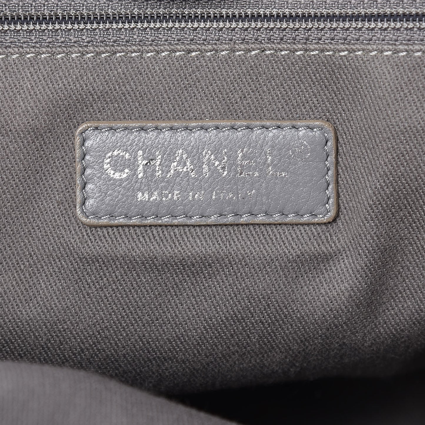Canvas Large Deauville Tote Grey