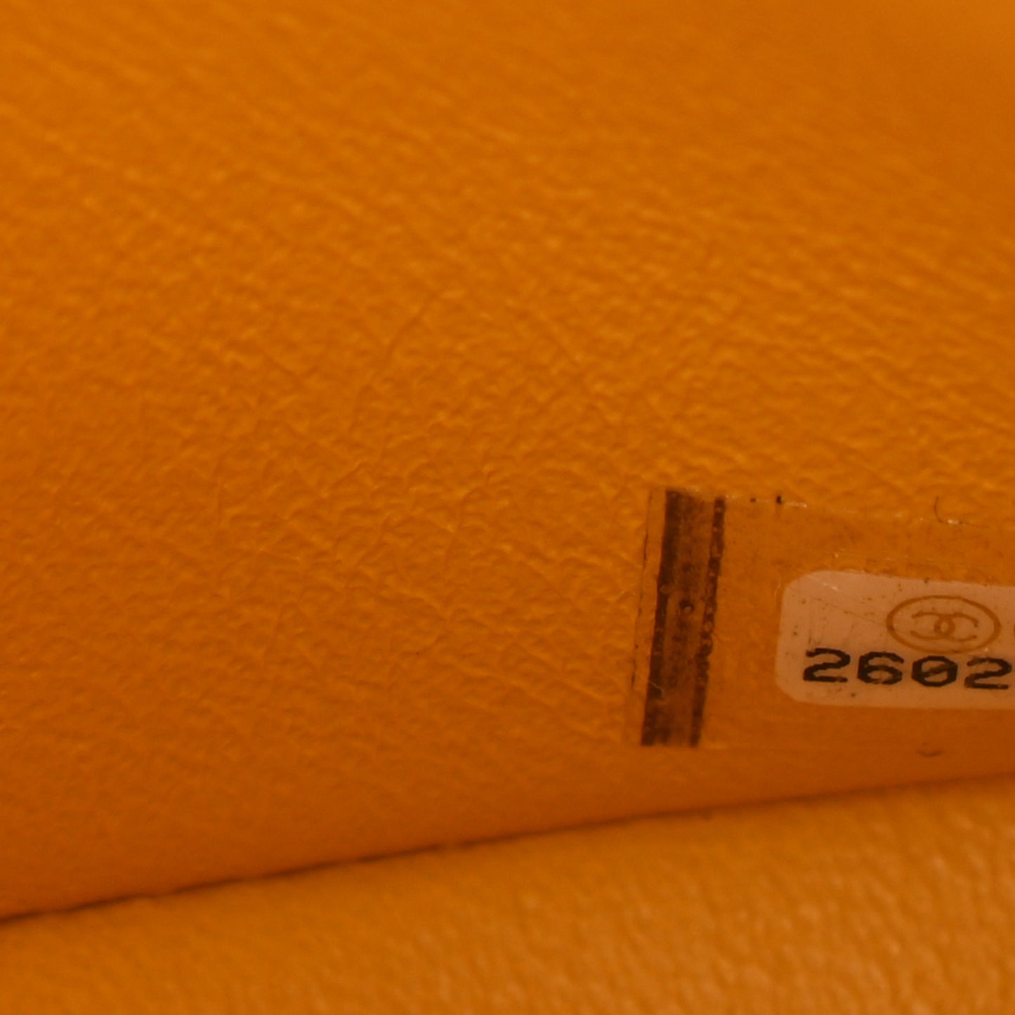 Caviar Quilted Medium Double Flap Yellow