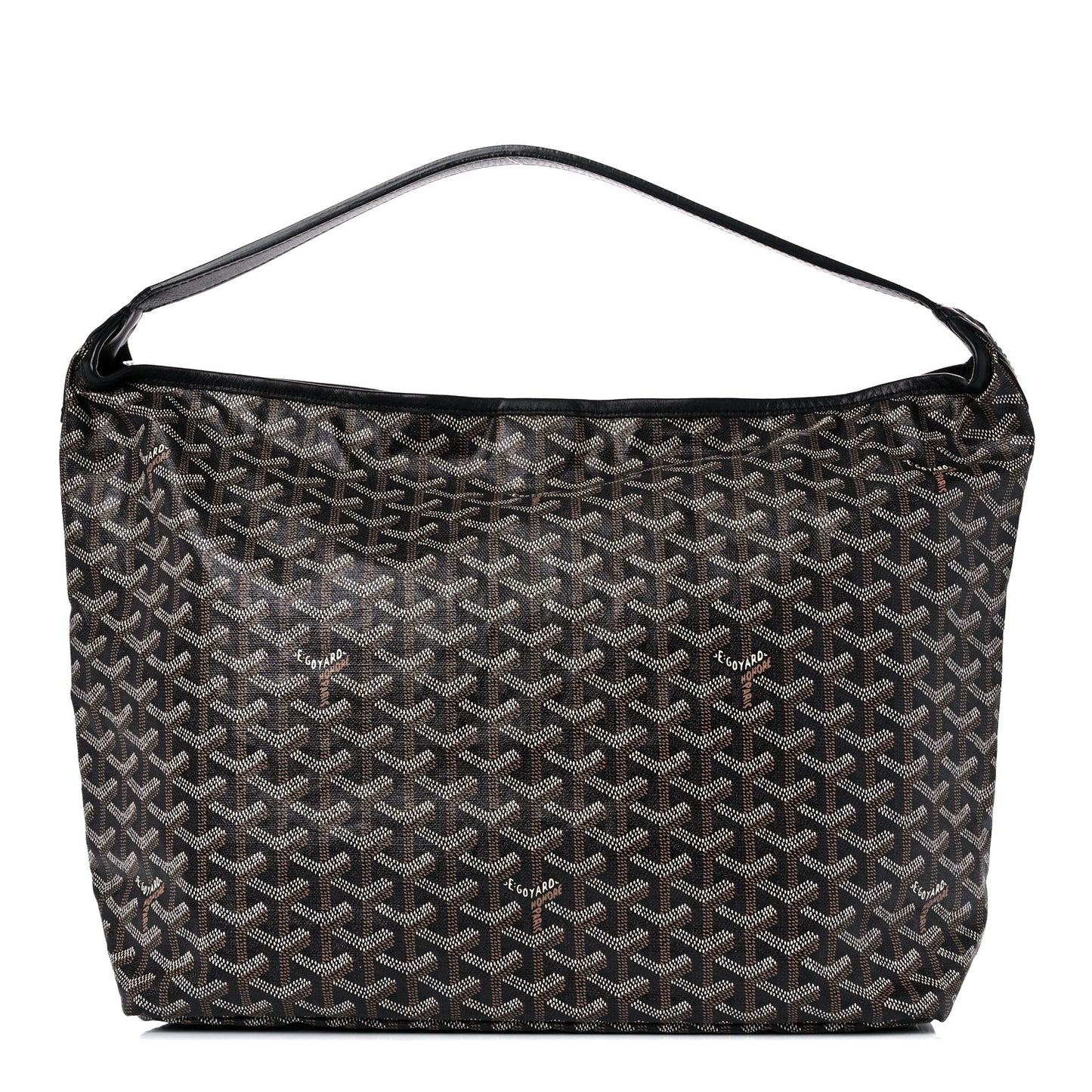 Goyardine Fidji Zip Hobo Black