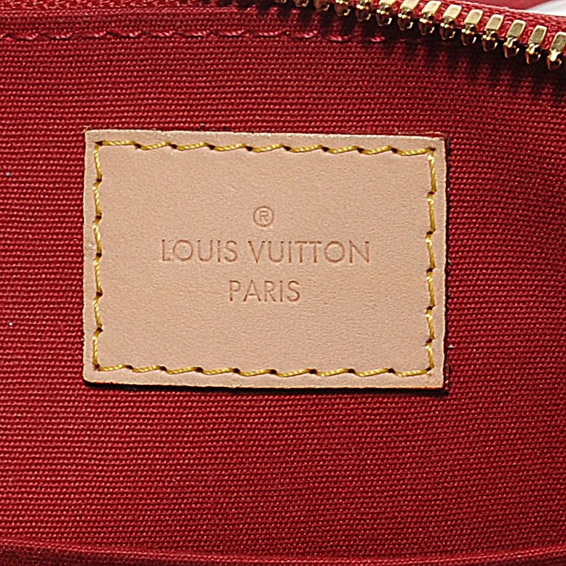 Louis Vuitton Vernis Alma BB Pomme D'Amour 3 of 9