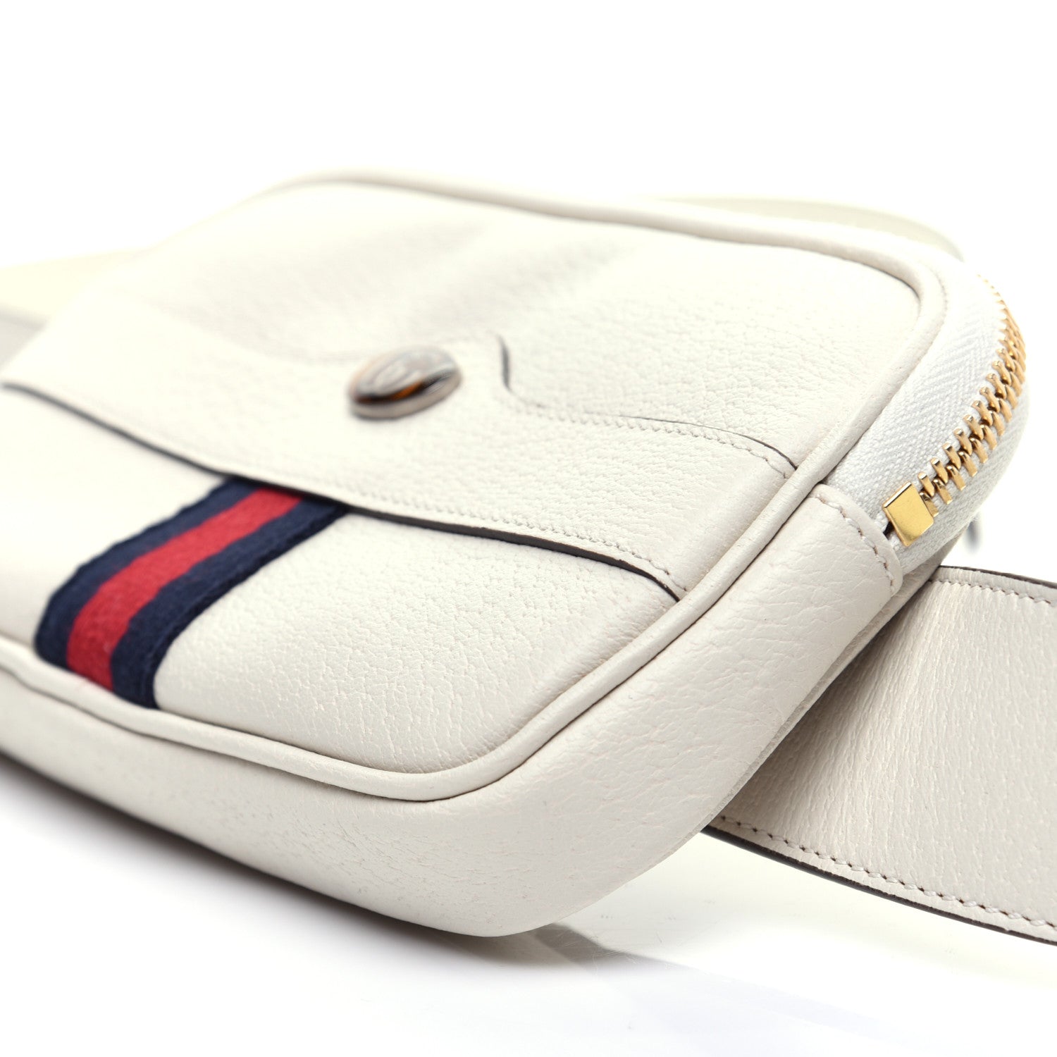 Gucci Grained Calfskin Ophidia Belted iPhone Case 85 34 White 7 of 13