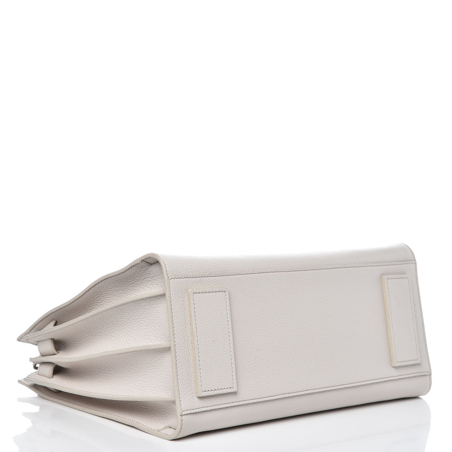 Grained Calfskin Small Supple Sac De Jour Ivory