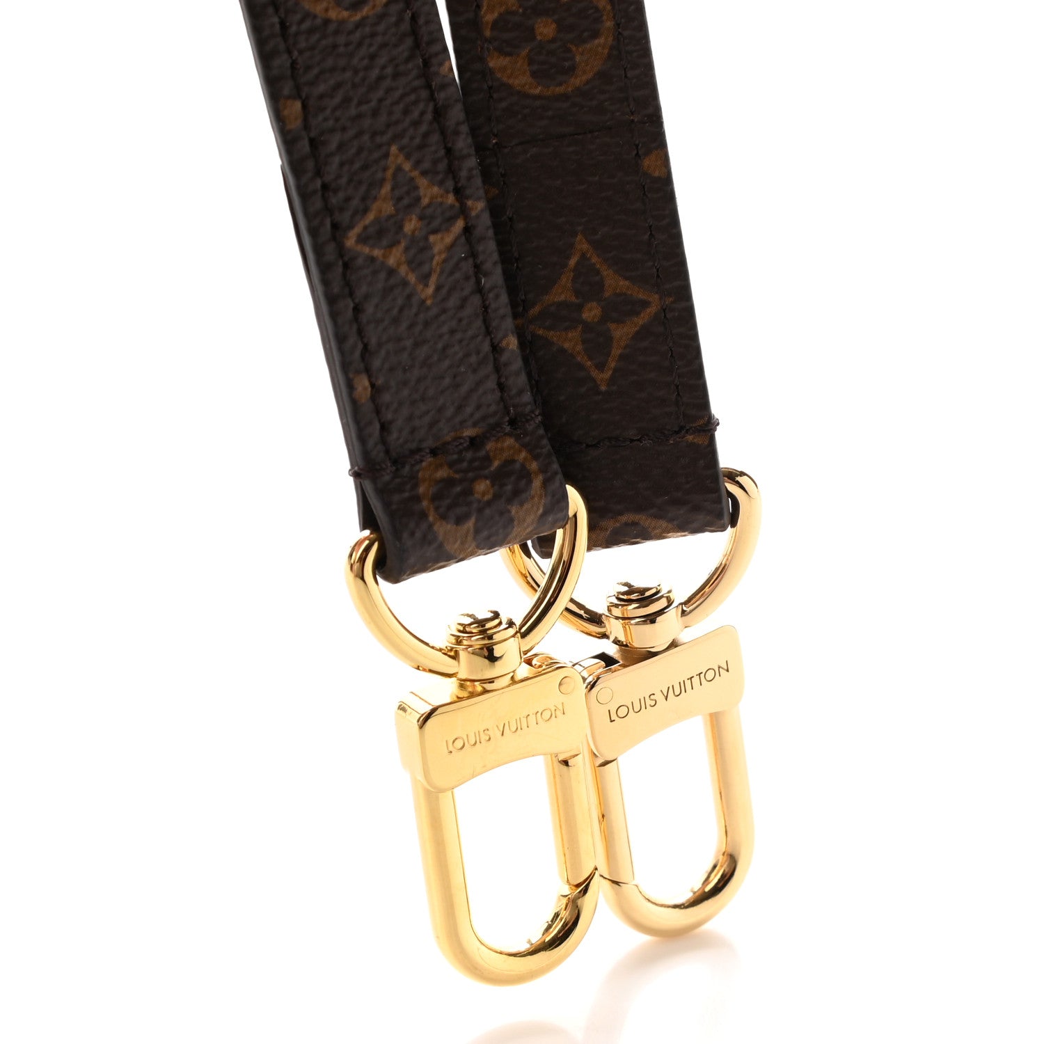 Louis Vuitton Monogram 16mm Adjustable Shoulder Strap 3 of 5