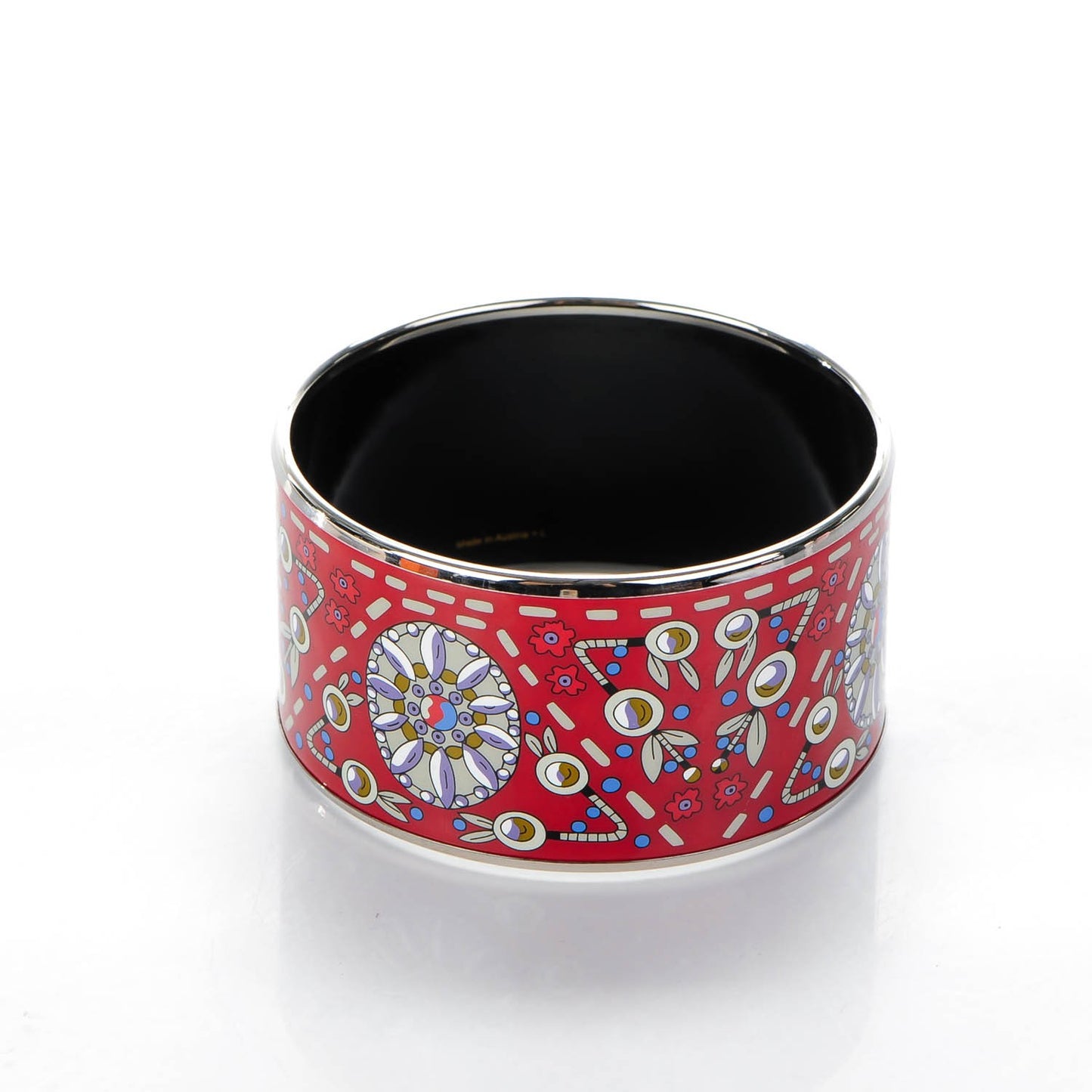 Enamel Printed Extra Wide Bracelet 65