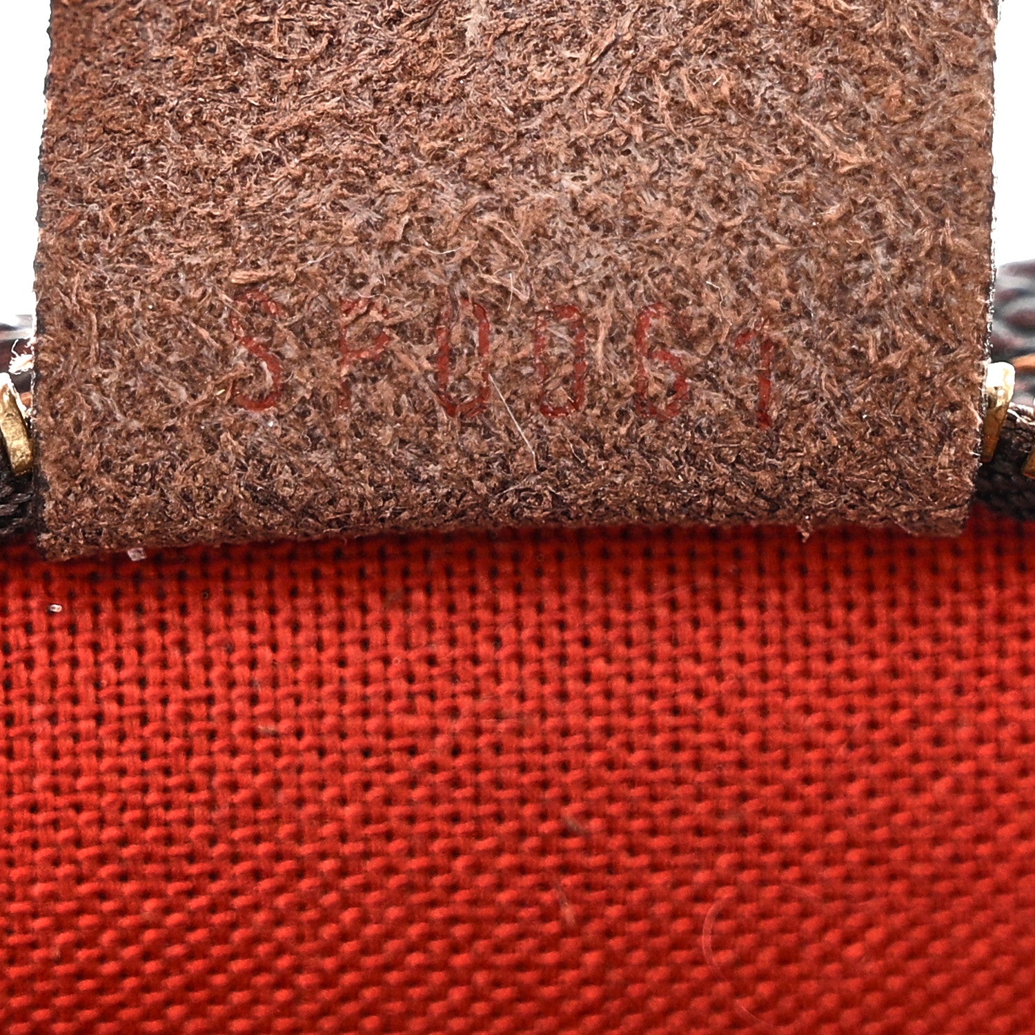 Louis Vuitton Damier Ebene Trousse Make Up Bag Pochette 7 of 10