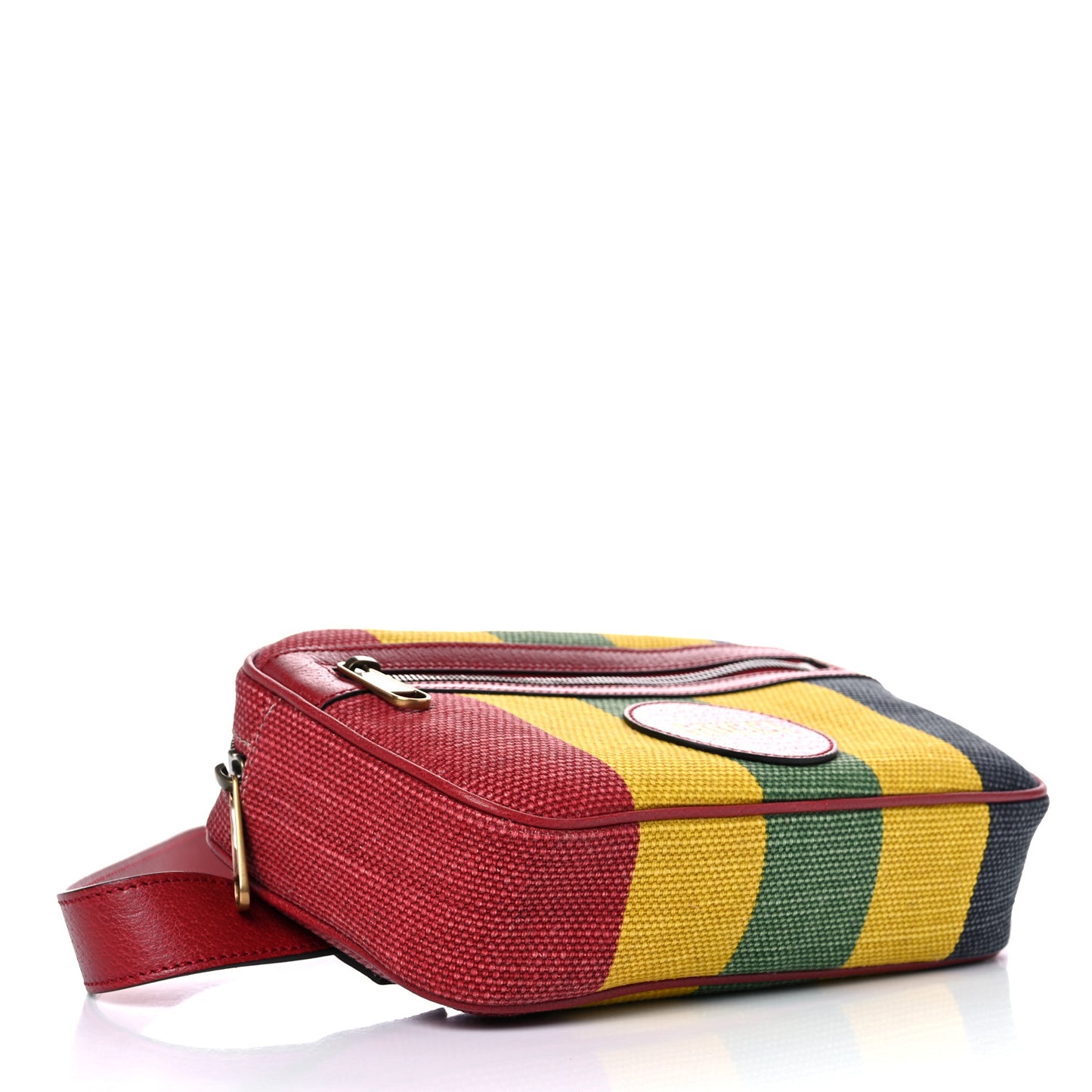 Canvas Marley Stripe Script Logo Gucci 100 Belt Bag Multicolor