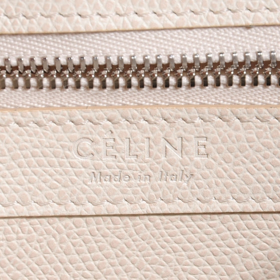 Celine Grained Calfskin Small Vertical Bi-Cabas Cream Black 6 of 8
