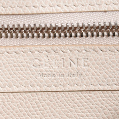 Celine Grained Calfskin Small Vertical Bi-Cabas Cream Black 6 of 8