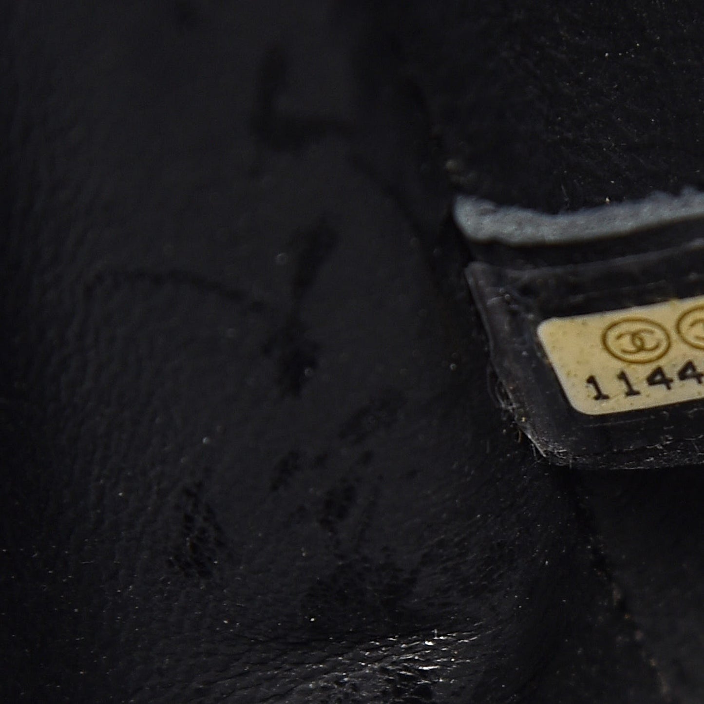 Caviar Quilted Medallion Tote Black