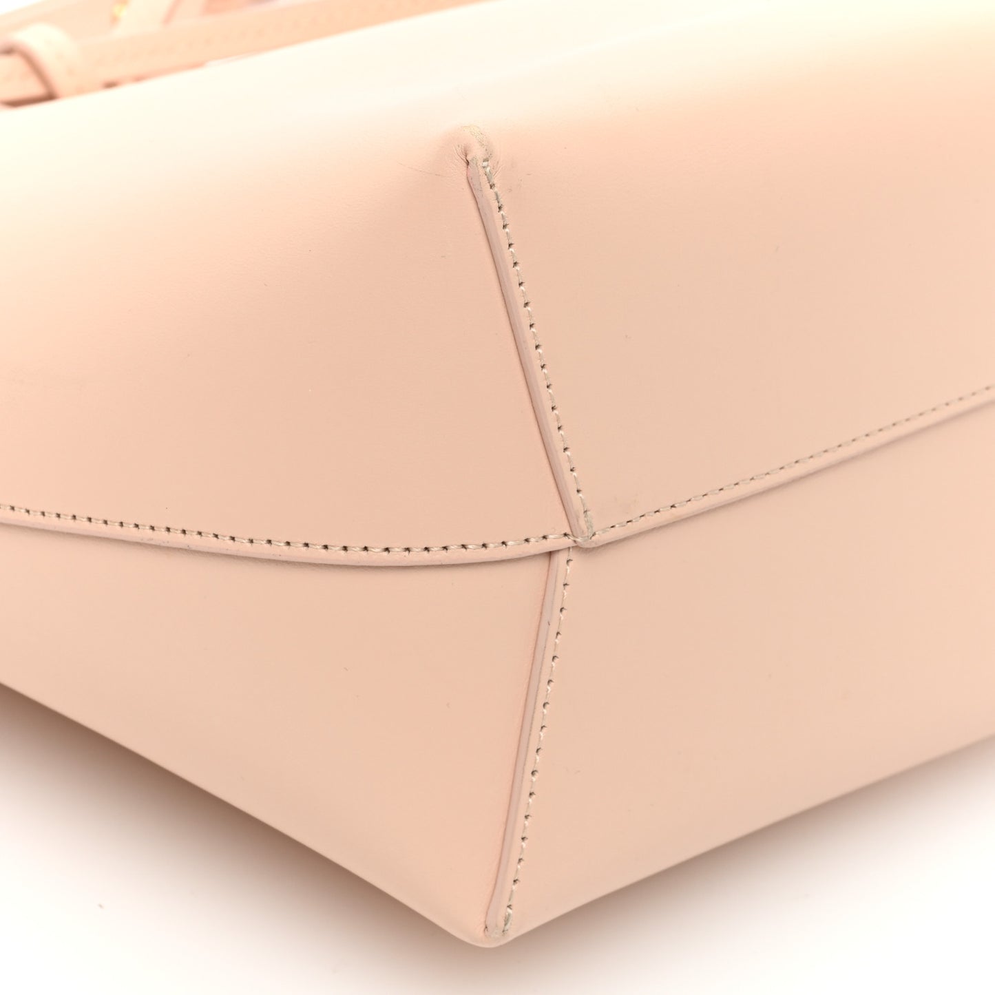 Calfskin Mini Bucket Bag Rosa