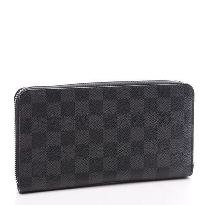 Louis Vuitton Damier Graphite Trunks and Locks Zippy Organizer Wallet 2 of 7
