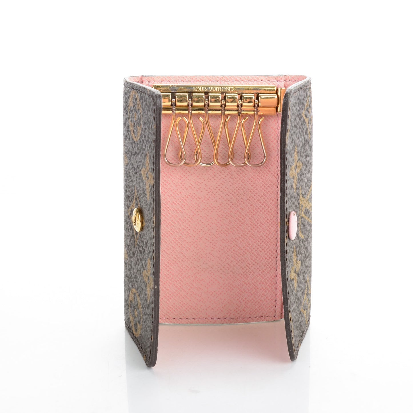 Monogram Multicles 6 Key Holder Rose Ballerine