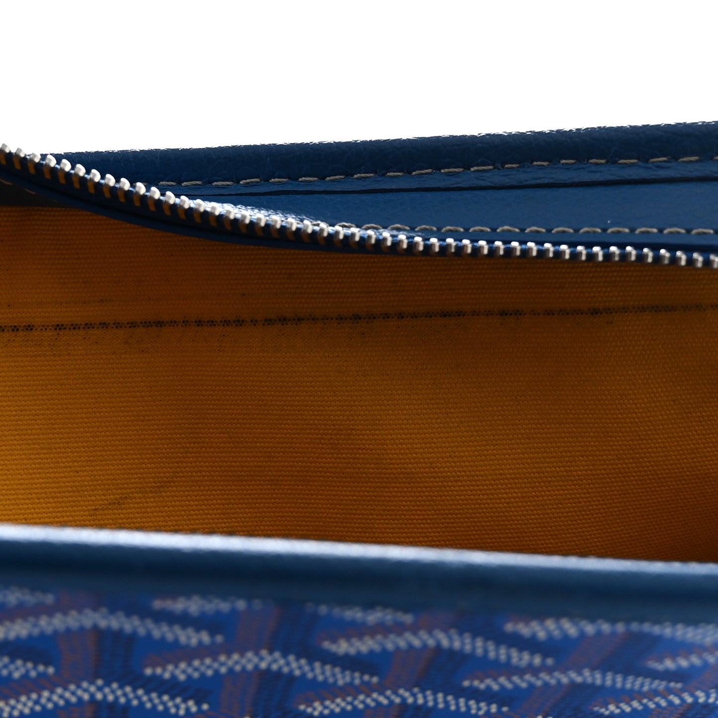 Goyardine Jouvence Toiletry Pouch Sky Blue