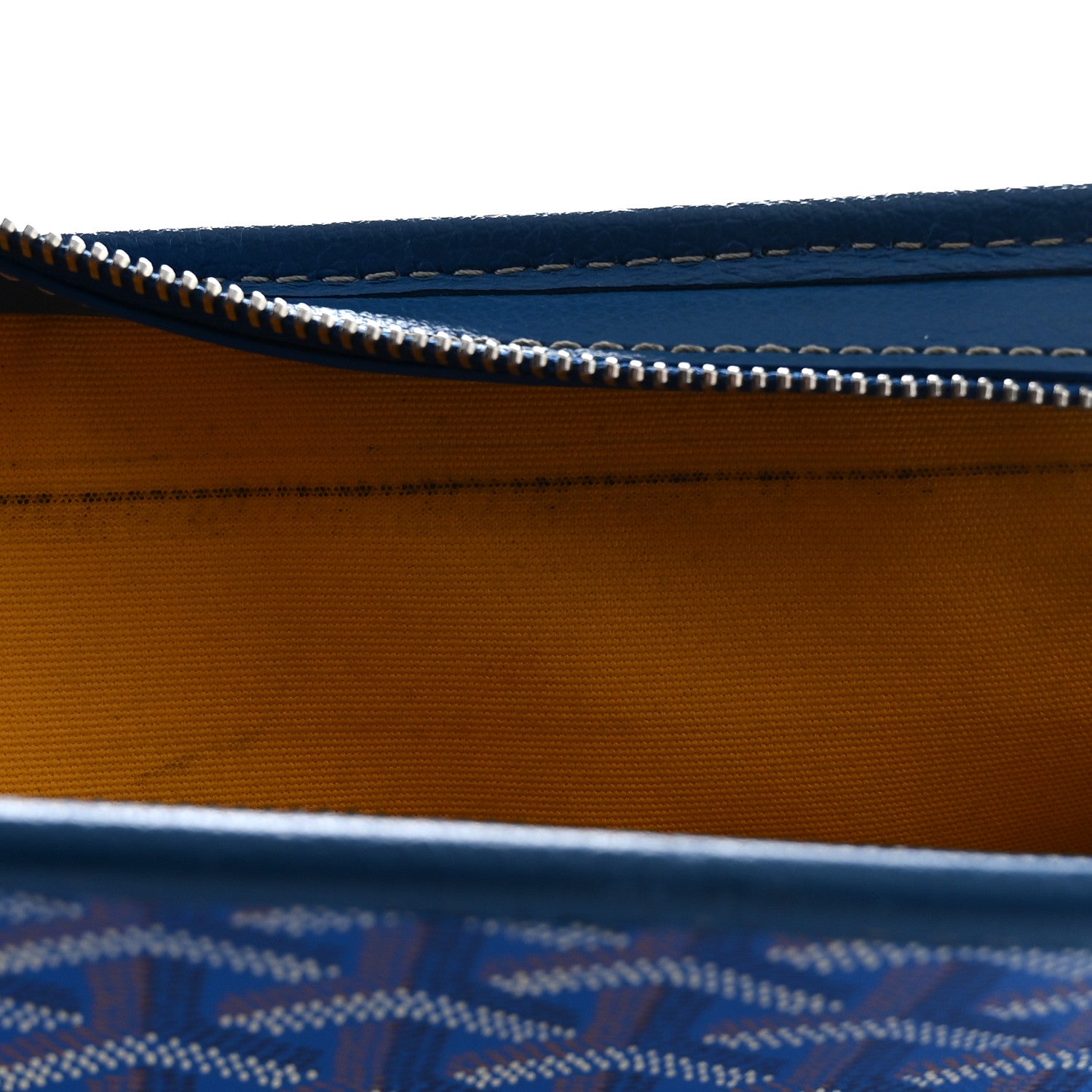 Goyard Goyardine Jouvence Toiletry Pouch Sky Blue 13 of 14
