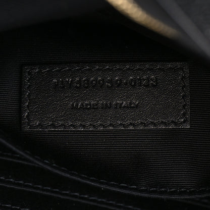 Saint Laurent Grain De Poudre Monogram Belt Bag Black 7 of 9