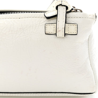 Givenchy Crinkled Patent Deerskin Mini Pandora White 15 of 19