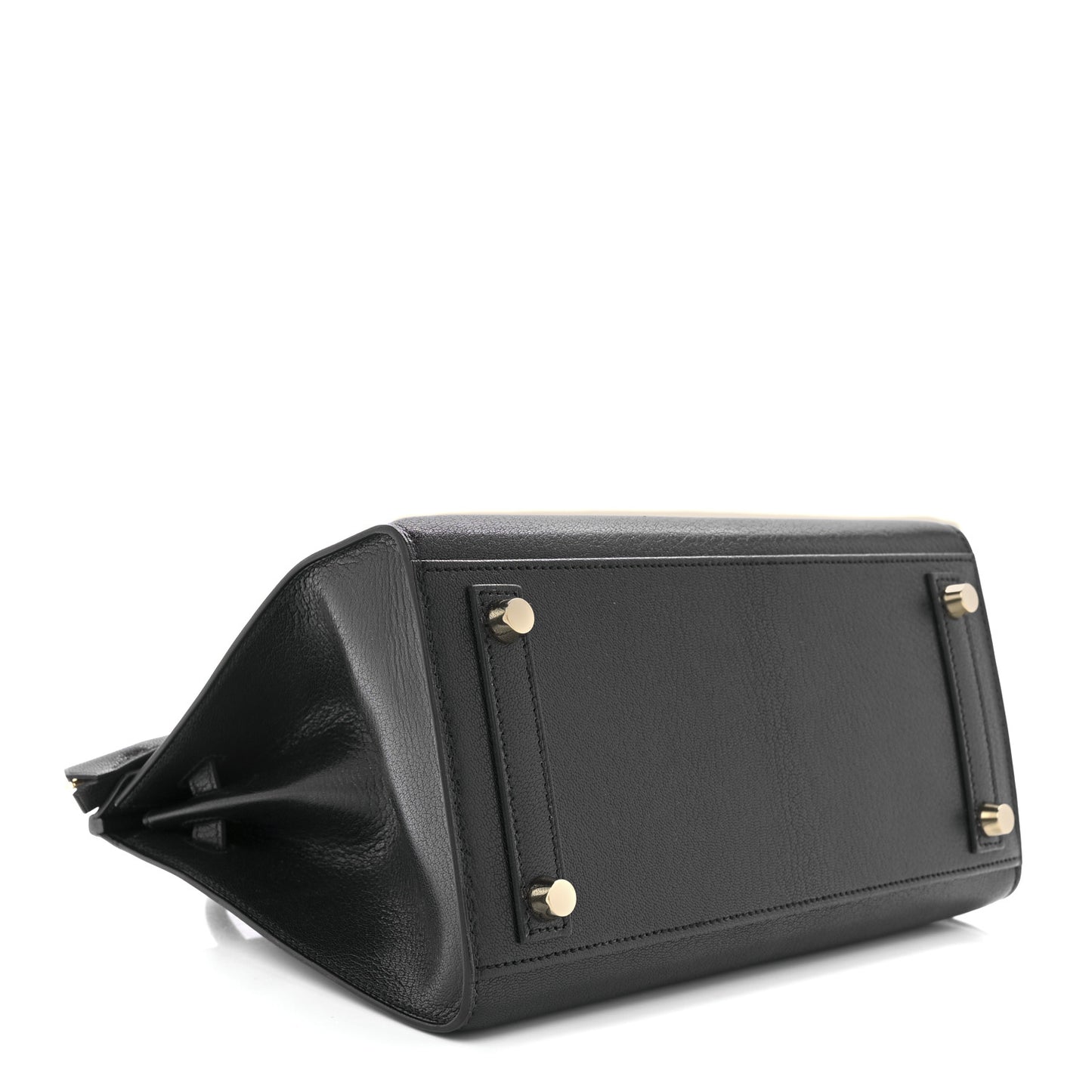 Chevre Chamkila Birkin Sellier 25 Bambou Black