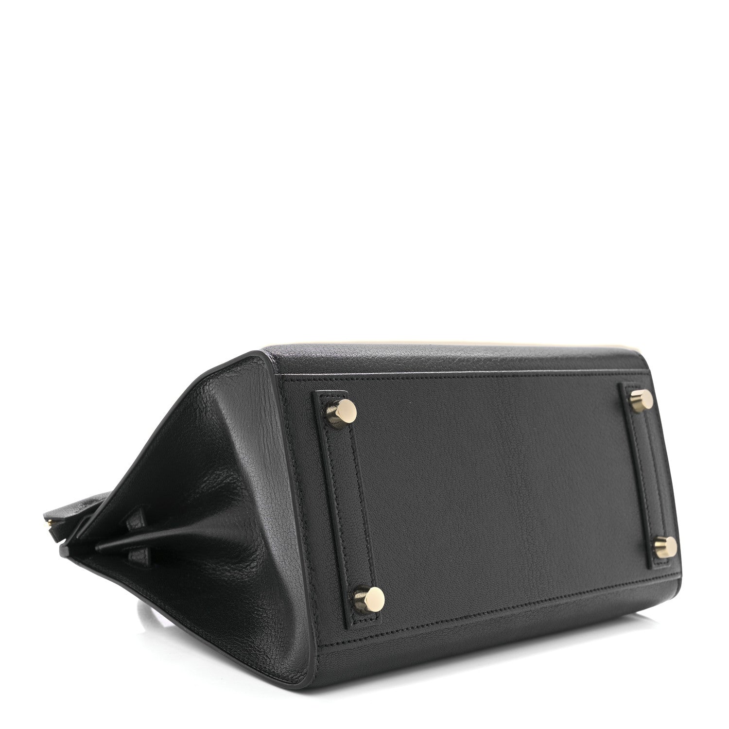 Hermes Chevre Chamkila Birkin Sellier 25 Bambou Black 4 of 31