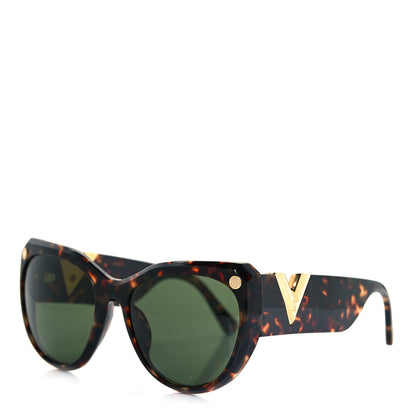 Louis Vuitton Acetate My Fair Lady Sunglasses Z0904E Tortoise 1 of 13