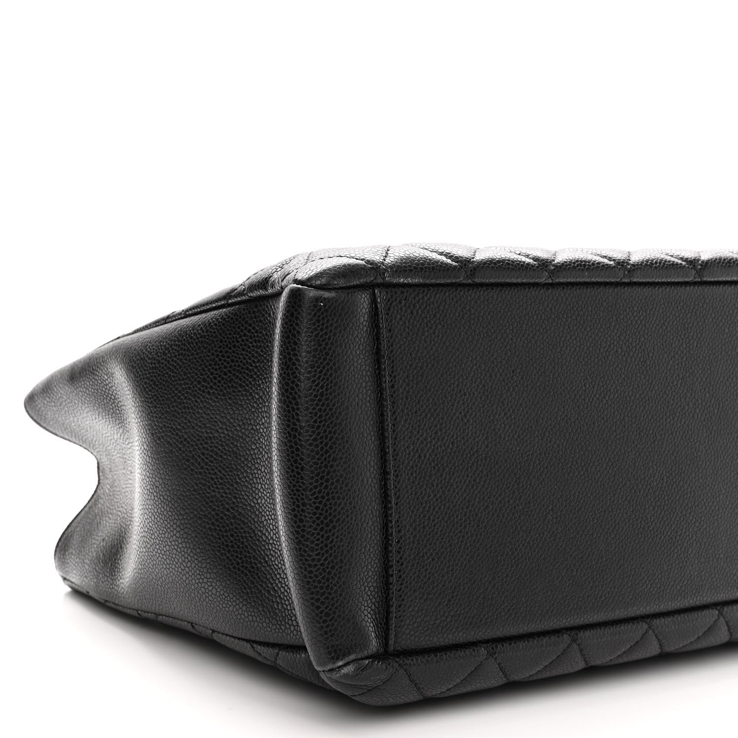 Chanel Caviar Quilted Grand Shopping Tote GST Black 9 of 10