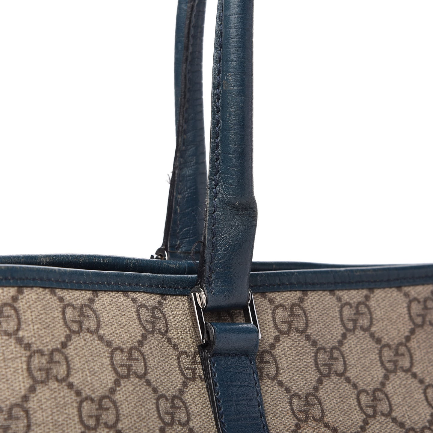 GG Plus Monogram Medium Joy Tote Navy