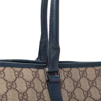 Gucci GG Plus Monogram Medium Joy Tote Navy 13 of 19