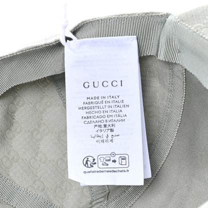 Gucci Monogram Ripstop Baseball Hat L Pale Green 9 of 9