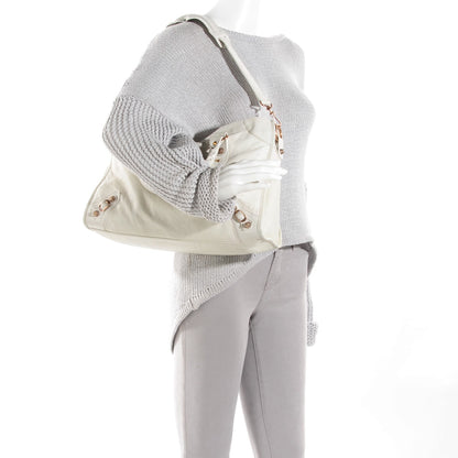 Balenciaga Agneau Giant 12 Rose Gold Hardware City White Light 2 of 14