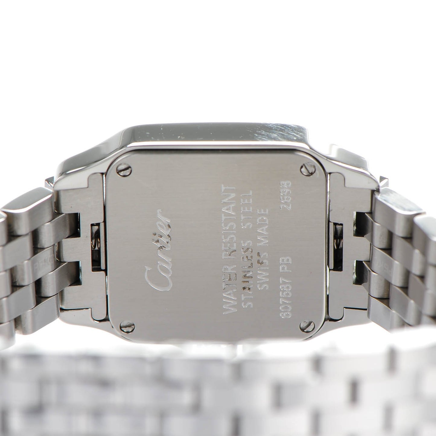 Stainless Steel 20mm Santos Demoiselle Quartz Watch