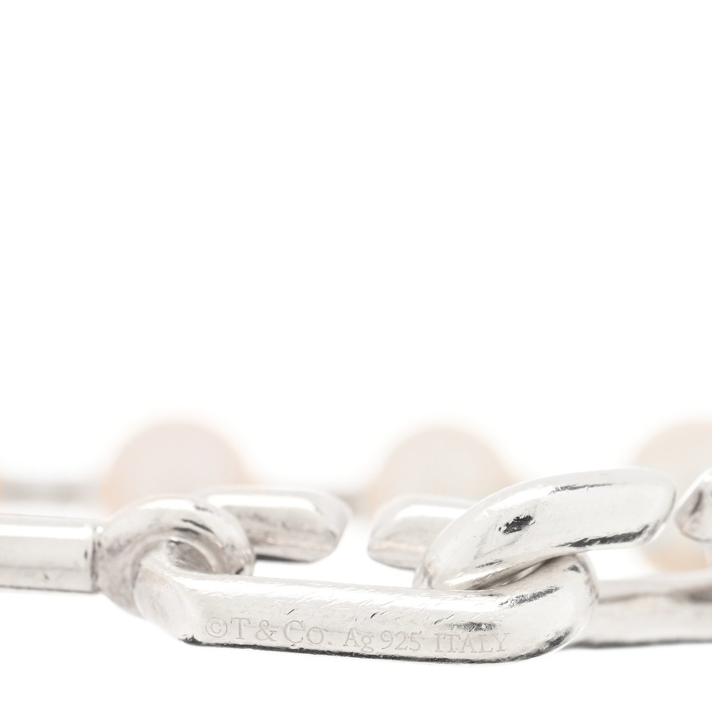 Sterling Silver Pearl 5-6mm HardWear Bracelet