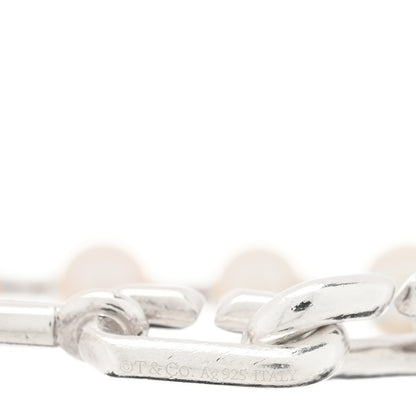 Tiffany Sterling Silver Pearl 5-6mm HardWear Bracelet 3 of 3