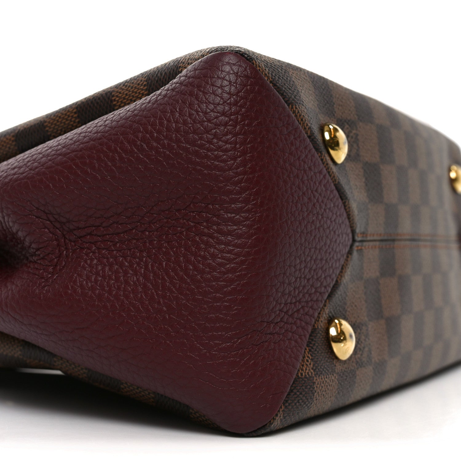Louis Vuitton Damier Ebene Cuir Taurillon Brittany Bordeaux 8 of 9