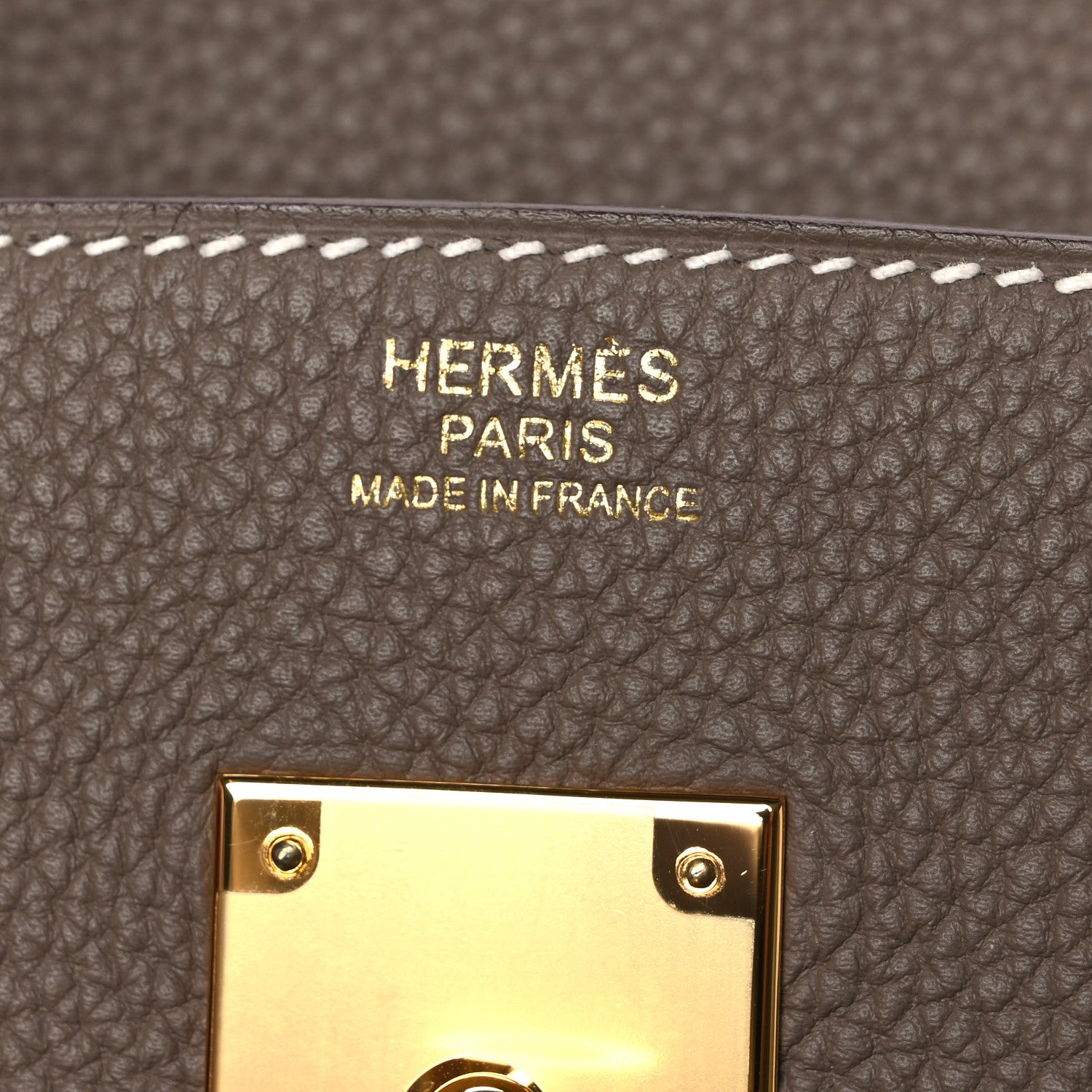 Hermes Togo Birkin 30 Etoupe 6 of 10