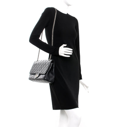 Chanel Aged Calfskin Quilted 2.55 Reissue 227 Flap Black 2 of 8
