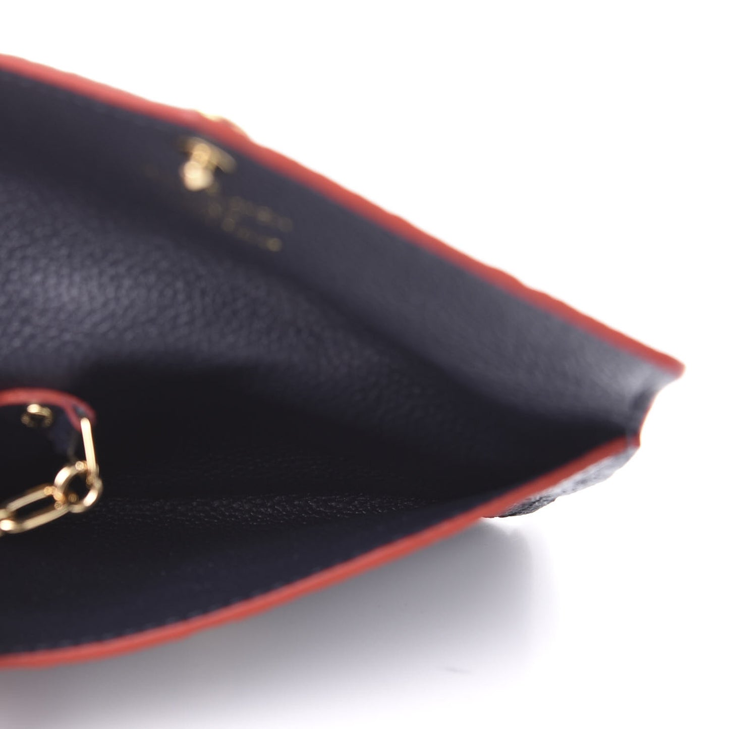 Empreinte Key Pouch Marine Rouge